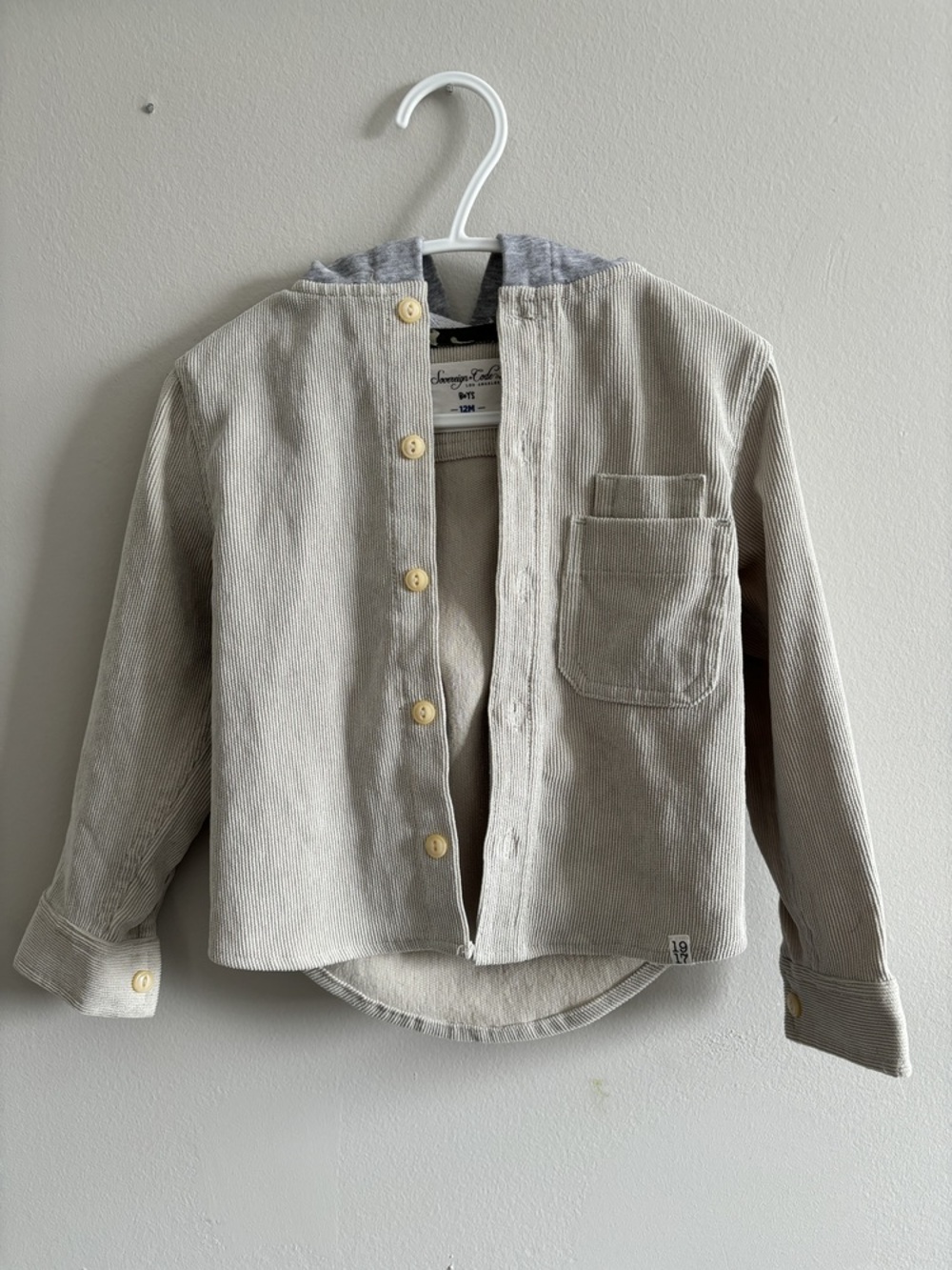 Sovereign code boys 12m shacket